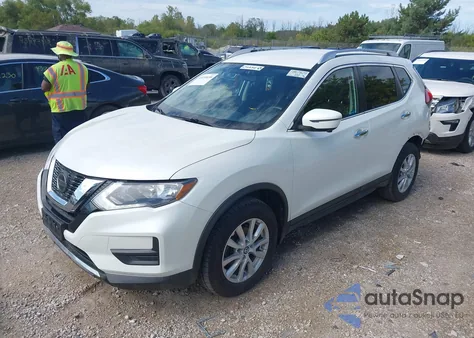 2018 Nissan Rogue Sv из США, поврежденный, VIN KNMAT2MV5JP558786